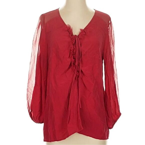 Nanette Lepore Tops - Oonagh by Nanette Lepore 100% silk